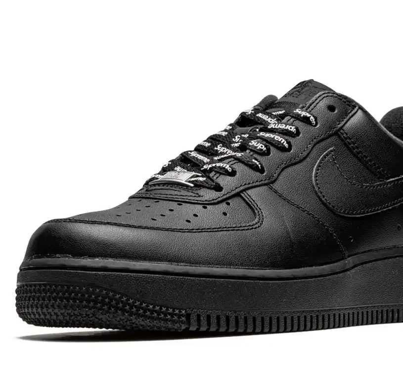 Air Supreme Low 1 Nike Force Black 0628